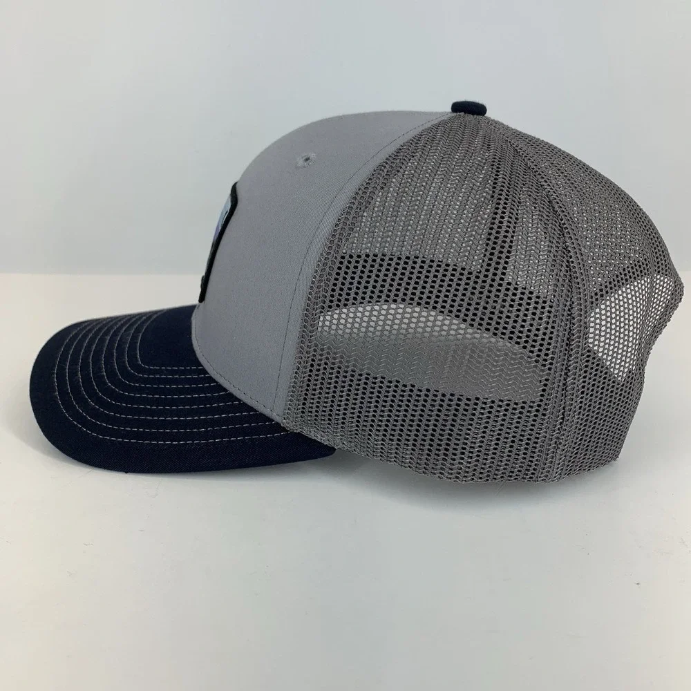 Silverton CO Colorado Trucker Hat Gray Mesh Patch Richardson 112 Snapback Cap